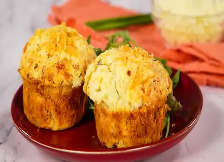 Muffins au fromage à raclette