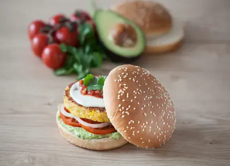 Burger mexicain