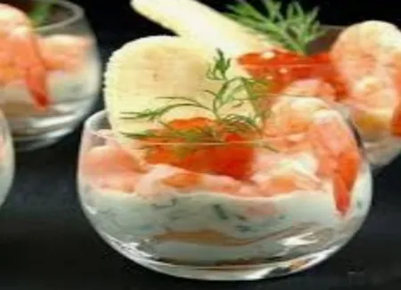 Verrine de la mer