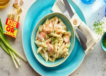 Penne au saumon