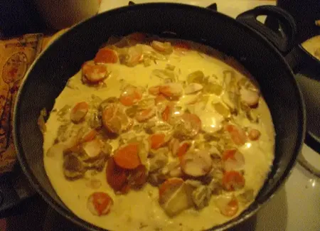 Endives a la creme de soja