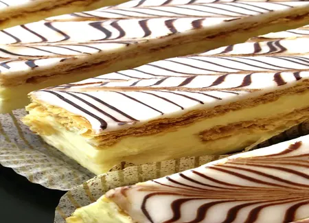 Mille feuille au chocolat