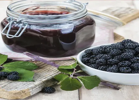 Confiture simplissime de mûres