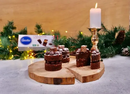 Bouchées de noël au chocolat