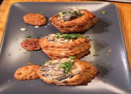 Feuilletés aux escargots