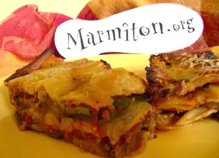 Lasagnes végétariennes façon moussaka