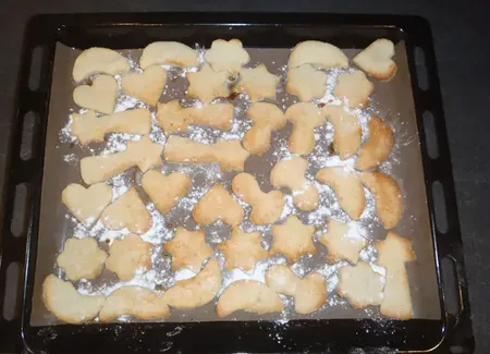 Petits gâteaux style massepains à la poudre d'amandes