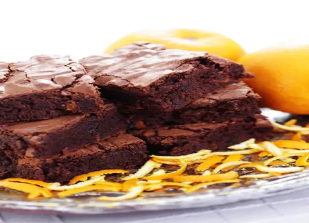 Brownies chocolat-orange
