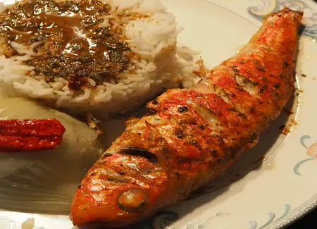 Rougets au cumin