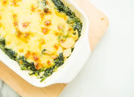 Lasagnes aux épinards