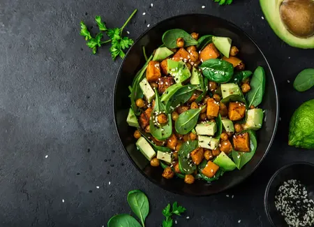 Salade sucrée-salée d'été