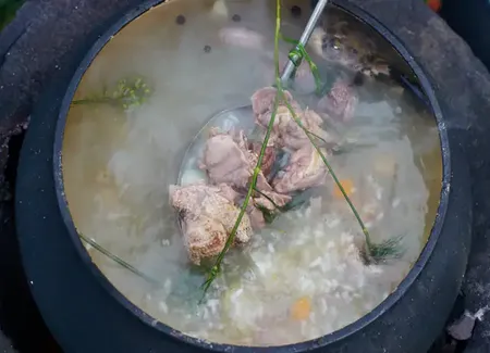 Pot au feu de canard