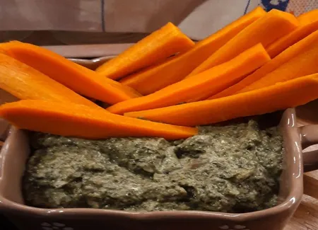 Sauce apéro aux côtes de blette