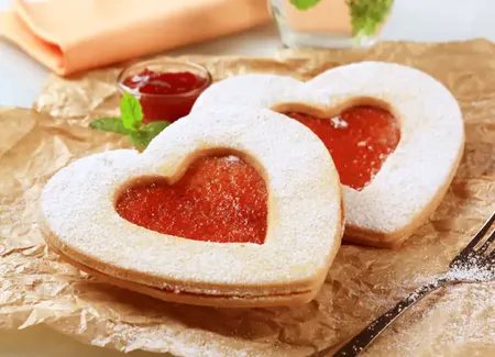 Petits sablés à la confiture