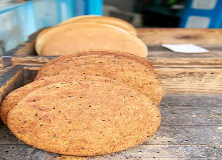 Pain tunisien (fabriqué dans un tabouna)