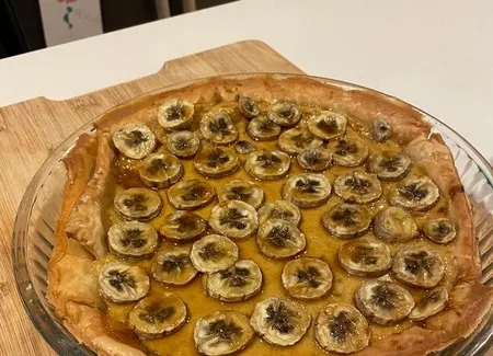 Tarte à la banane très facile