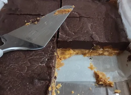 Tarte au chocolat et confiture d'abricot