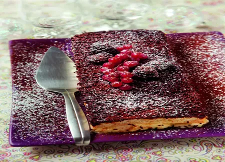 Bûche aux poires