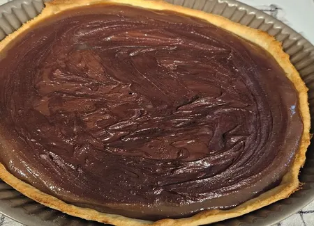 Tarte crème de marrons chocolat