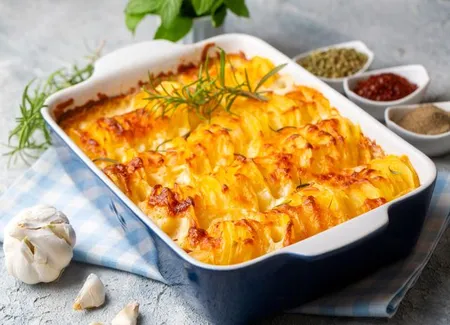 Gratin de pomme de terre au camembert
