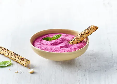 Dipping betterave et labné