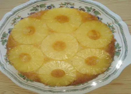 Moelleux caramélisé à l'ananas