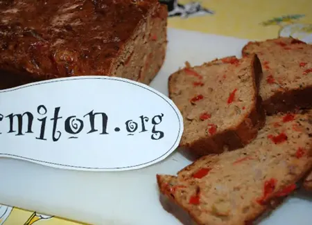 Cake thon poivron rouge tandoori