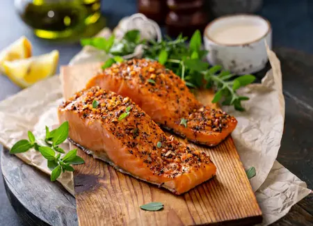 Saumon grillé