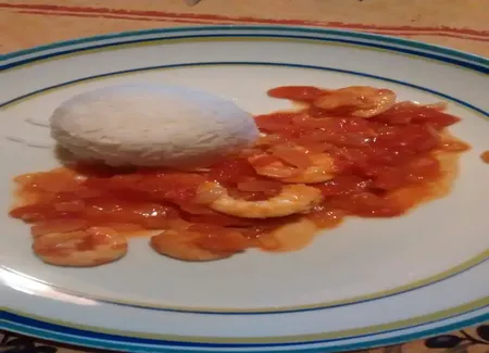 Curry de crevettes