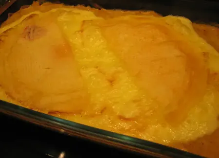 Gratin de courge au reblochon