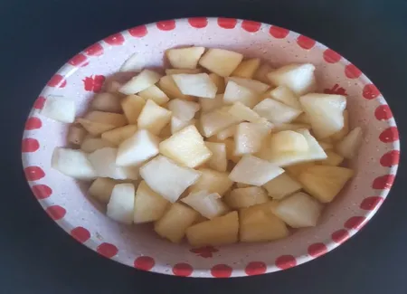 Salade de fruits simplissime du petit-déjeuner
