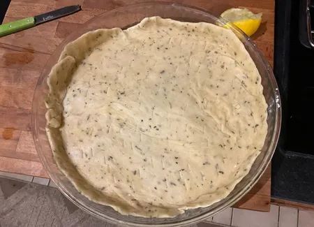 Pâte sablée pour quiche