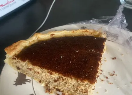 Tarte à la noix de coco et à la cannelle