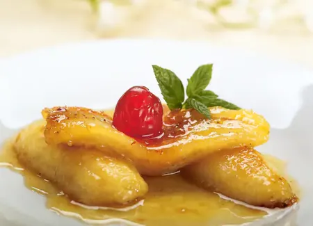 Bananes au miel
