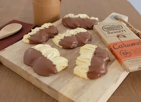 Sablés chocolat caramel nestlé dessert®