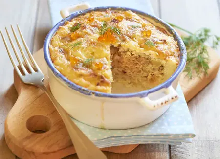 Tourte au saumon rapide