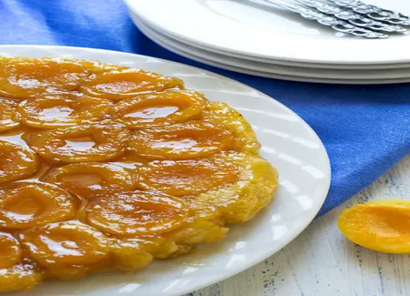 Tarte tatin à l'abricot