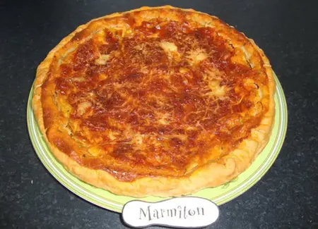 Tarte aux courgettes au mascarpone