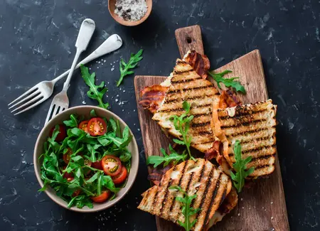 Grilled cheese au air fryer