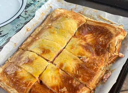Feuilletée de saumon