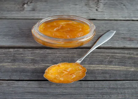 Confiture d'orange au micro-ondes