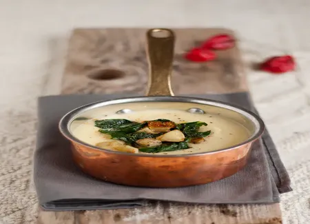 Soupe aux noisettes