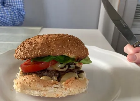 Burgers marraine (hamburger)