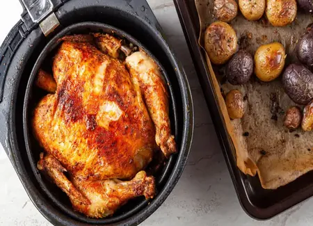 Poulet rôti au airfryer