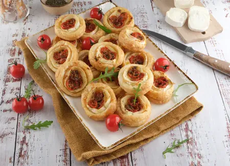 Tartelettes tomates chèvre