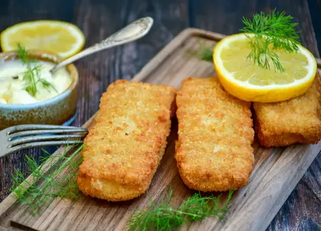 Poisson pané au airfryer