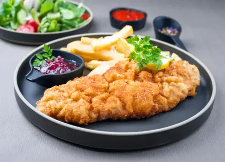 Escalopes de dinde panées au airfryer