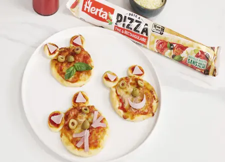 Mini pizzas pour enfants