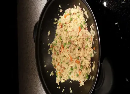 Riz sauté type chohan