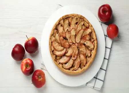 Tarte aux pommes au airfryer